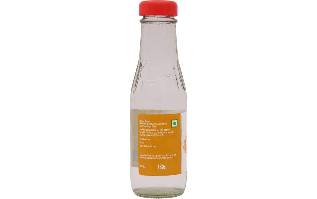 Del Monte Brewed Vinegar    Glass Bottle  180 grams